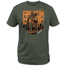 Alpinestars Mens Freedom Photo T-Shirt Green