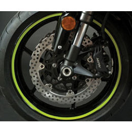 FLU Designs Wheel Trim Decal Kit Yellow Universal