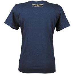 Navy Honda Womens Goldwing Sparkle V-neck T-shirt 2013