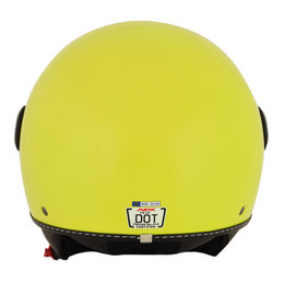 AFX FX-33 FX33 Open Face Scooter Helmet Yellow