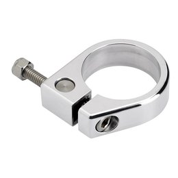 Biltwell Exhaust Pipe Clamps Polished Universal