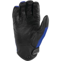 Speed & Strength Mens Power And The Glory Leather Riding Gloves Blue
