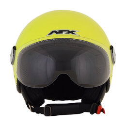 AFX FX-33 FX33 Open Face Scooter Helmet Yellow