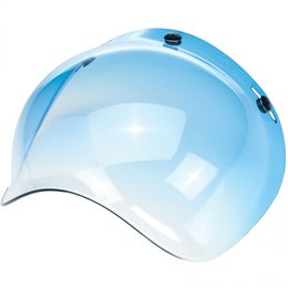Blue Biltwell Mens Repl Gradient Bubble Shield For Bonanza Gringo Helmet 2014