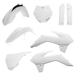 Acerbis Full Plastic Kit For KTM 85 SX 2013-2017 White 2314340002 White