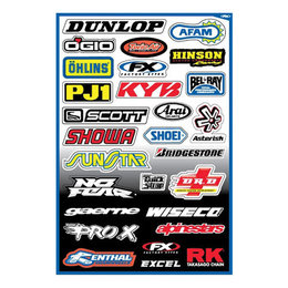 N/a Factory Effex Sponsor Graphic Kit A Universal
