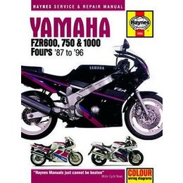 Haynes Repair Manual For Yamaha FZR 600/750/1000 87-96