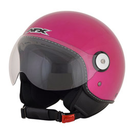 AFX Womens FX-33 FX33 Open Face Scooter Helmet Pink