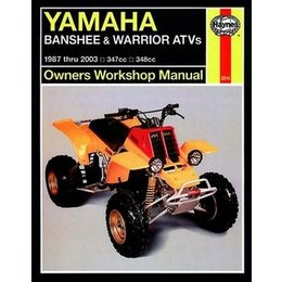 Haynes Repair Manual For Yamaha Warrior Banshee ATV 87-03