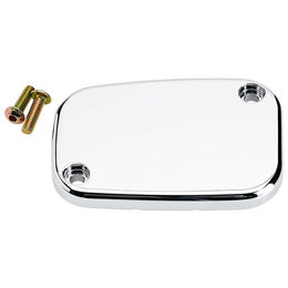 Joker Machine Smooth Front Master Cylinder Cover For Harley FL Chrome 08-004C Unpainted