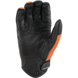 Speed & Strength Mens Power And The Glory Leather Riding Gloves Orange