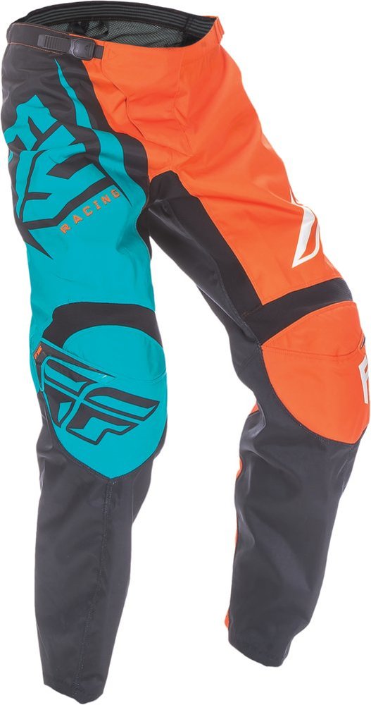CLEARANCE Fly Racing Kinetic Shock Graphic Pants ADULT YOUTH Orange-Black ATV MX