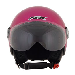 AFX Womens FX-33 FX33 Open Face Scooter Helmet Pink