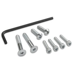 Silver Moose Racing Handguard Bolt Kit W 5mm Hex Wrench