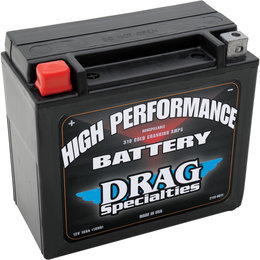 Drag Specialties 12V Conventional Pre-Filled Battery For Buell Harley 2113-0011