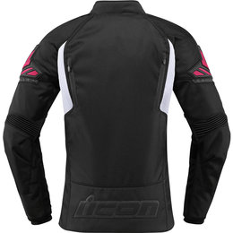 Icon Womens Automag 2 Textile Jacket Pink