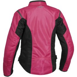 Pink, Black Firstgear Womens Contour Mesh Jacket Pink Black