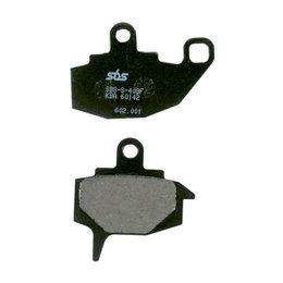 SBS Ceramic Front Brake Pads Single Set Kawasaki KLR650 KX125 KX250 KX500 602HF Unpainted