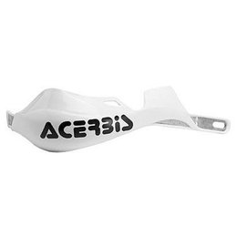 White Acerbis Rally Pro Offroad Motorcycle Hand Guards