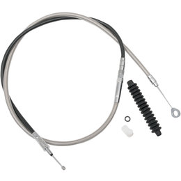 Drag Specialties 45 Inch Braided Stainless Clutch Cable For Harley 0652-1506