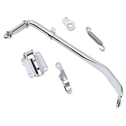 Chrome Bikers Choice Jiffy Stand Assembly For Harley Big Twin 58-84