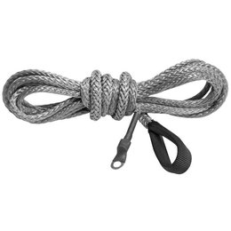 KFI ATV 3500lb Synthetic Winch Cable 3/16IN X 50FT Long Stealth Smoke SYN19-S50 Silver