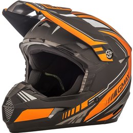 GMAX Youth MX46 Uncle Offroad Helmet Black