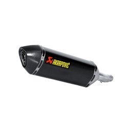 Akrapovic Slip-On Series Exhaust Oval Muffler Carbon Fiber For Honda CBR300R 14 Metallic