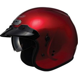 Candy Red Gmax Mens Gm32 Open Face Helmet 2013