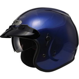 Blue Gmax Mens Gm32 Open Face Helmet 2013