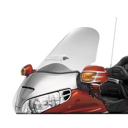 Clear Show Chrome Windshield With Vent Swept For Honda Gl1800