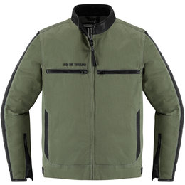 Icon Mens 1000 Collection MH 1000 Textile Jacket Green