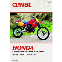 Clymer Repair Manual For Honda CR250R-CR500R 81-87
