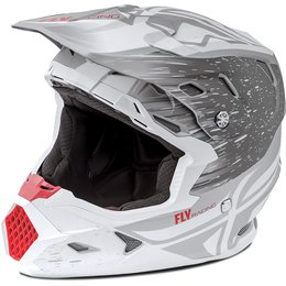 Fly Racing Toxin Resin Graphic MX Helmet White