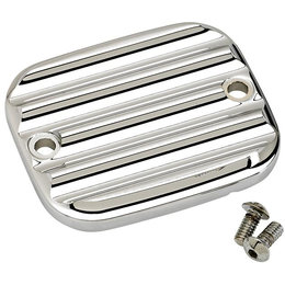 Joker Machine Finned Front Master Cylinder Cover For Harley Big Twin 951019-3 Unpainted
