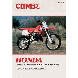 Clymer Repair Manual For Honda CR80R CR125R 89-95