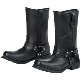 Black, Size 8 TourMaster Womens Trinity Touring Motorcycle Boots 