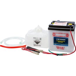 Fire Power 6V Standard Battery With Acid Pack 6N5.5-1D-1 Unpainted