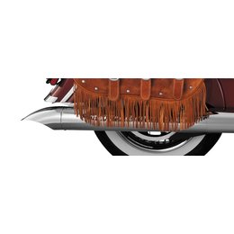 Vance & Hines Turn Down Dual Slip-On Exhaust For Indian 18533 Metallic