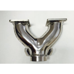 Black Diamond Xtreme Snowmobile Exhaust Y-Pipe For Arctic Cat Stainless 10-101 Silver