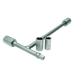 Pewter Motion Pro Mini Tri Drive T-handle With 8 10 12 13mm Sockets