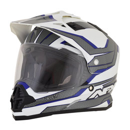 AFX FX-39DS FX39 DS Veleta Dual Sport Adventure Helmet Blue