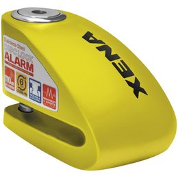 Xena Security XX6 Disc-Lock With Alarm With 6mm Pin Yellow