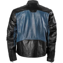RSD Roland Sands Designs Mens Ronin Perforated Leather Jacket Black
