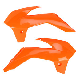 UFO Plastics Radiator Covers Pair For KTM 85 SX 2013 Orange KT04042-127 Orange