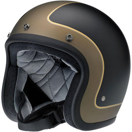 Biltwell Limited Edition Bonanza Tracker Open Face Helmet Black