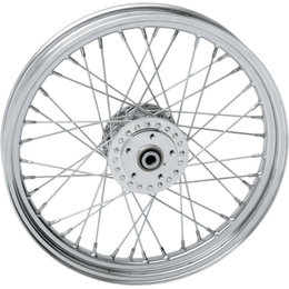 Drag Specialties 19x2.5 40-Spoke Laced Front Wheel For Harley Chrome 0203-0413