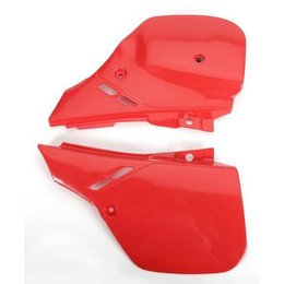 UFO Plastics Side Panels Red For Honda CR 125R-500R 88-90