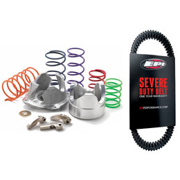 EPI ATV Sport Utility Clutch Kit W/Belt 27-28 Inch Tires For Polaris WE436672 Unpainted