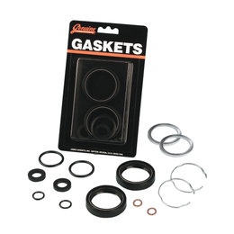 James Gaskets Front Fork Oil Seal Kit For Harley-Davidson JGI-45849-84-A
